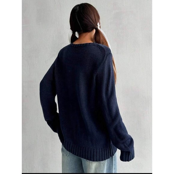 usa american flag knit sweater patriotic 🇺🇸 - Picture 2 of 2